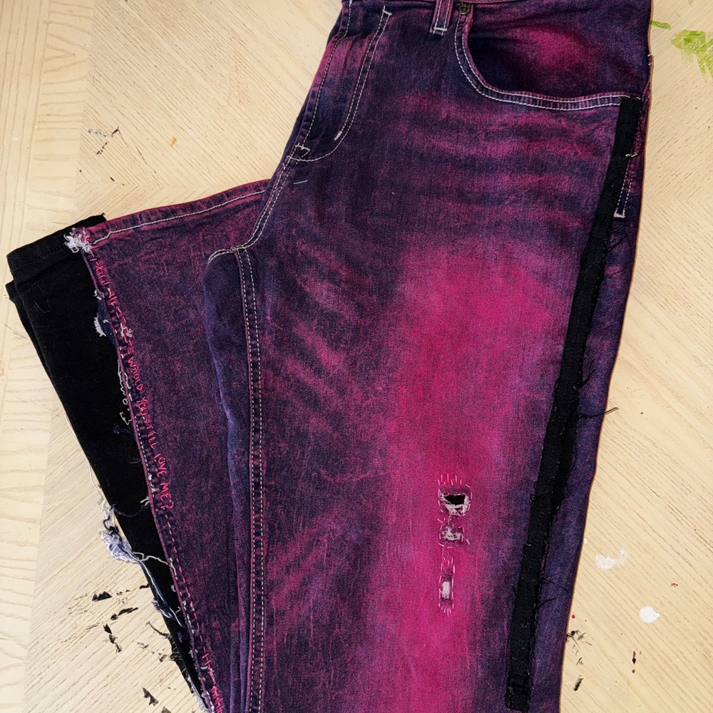 LOVER BOY men’s custom jeans